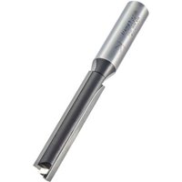Silver Trend two flute straight cutter, 12.7 x 63mm, with cylindrical shank and engraved branding.