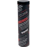 Trend Trendiwax Lubricant Wax Stick 342gm in black cylindrical tube with red and white text.
