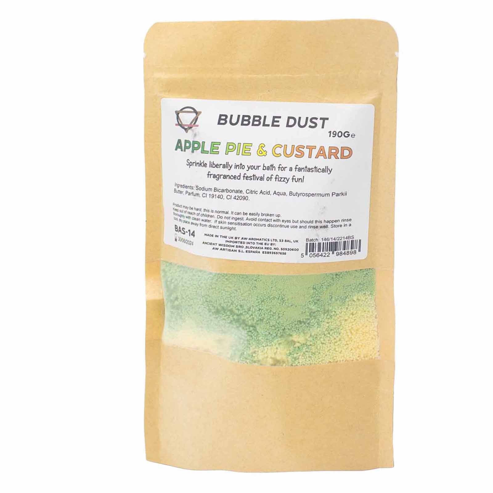 AW-Dropship Apple Pie & Custard Bath Dust 190g