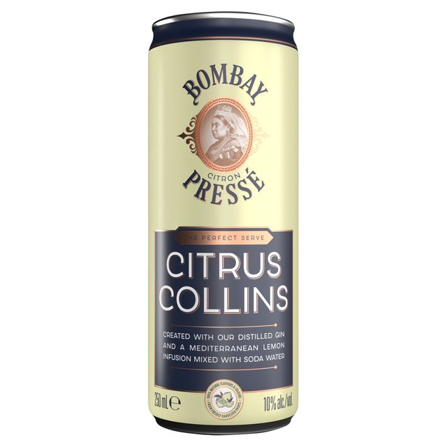 Bombay Sapphire Bombay Sapphire Citrus Collins Premixed Can Multipack, 12 X 250 Ml