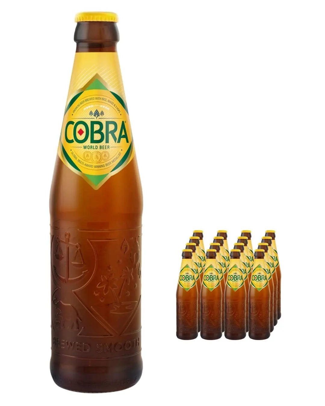 Cobra Cobra Extra Smooth Premium Lager Beer Multipack, 12 X 330 Ml