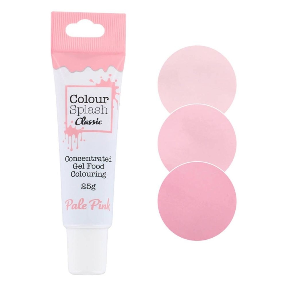 Culpitt Colour Splash Classic Pale Pink Concentrated Food Colouring Gel 25g - image 2