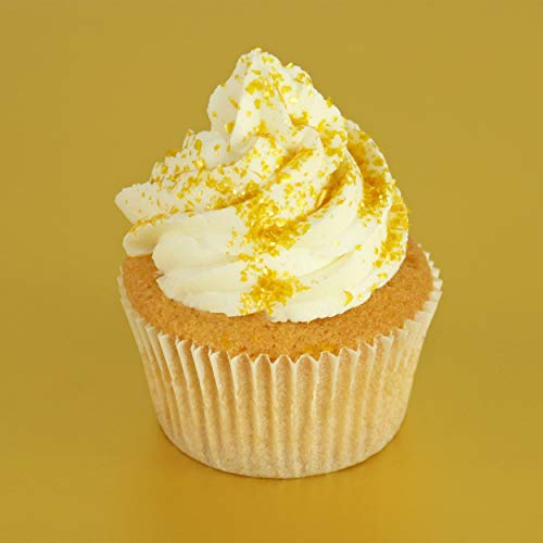 Edible Glitter Flakes - Gold - image 5