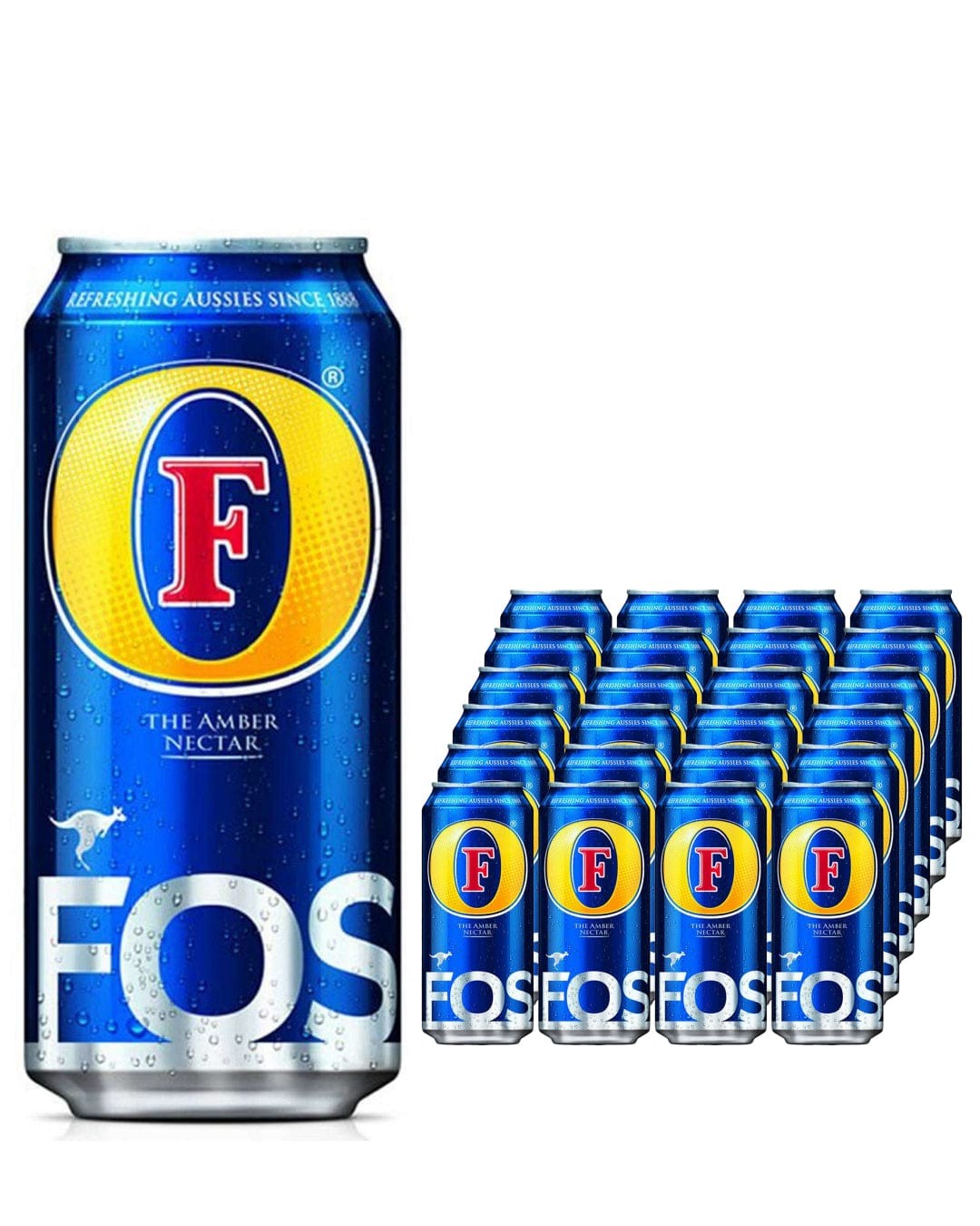 foster's Foster's Premium Lager Pint Cans Multipack, 24 X 568 Ml