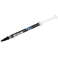 Kolink Core TX-8 thermal paste in a 5.5g syringe, featuring a black and silver design with a fine tip for precise application.