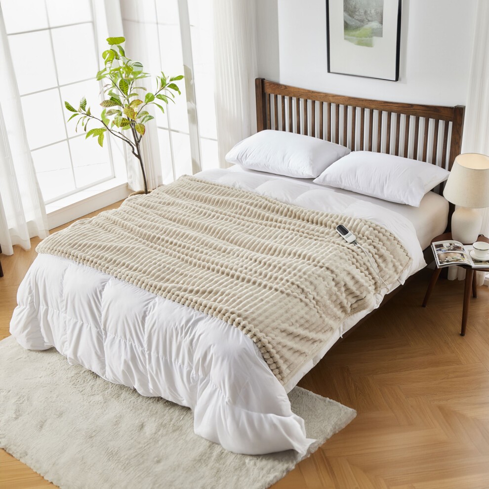 Neo Natural Electric Heated Blanket with 10 Settings - image 5