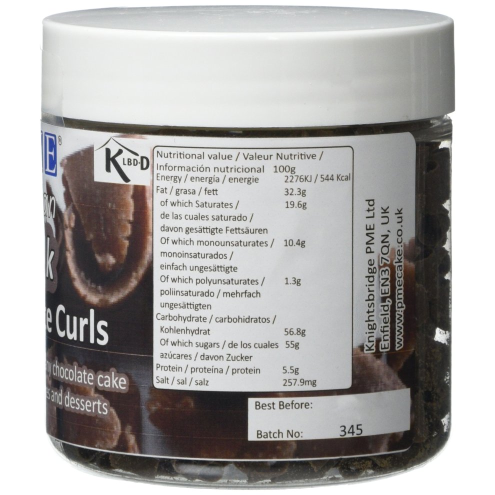 PME Chocolate Curls - Milk Chocolate - image 5