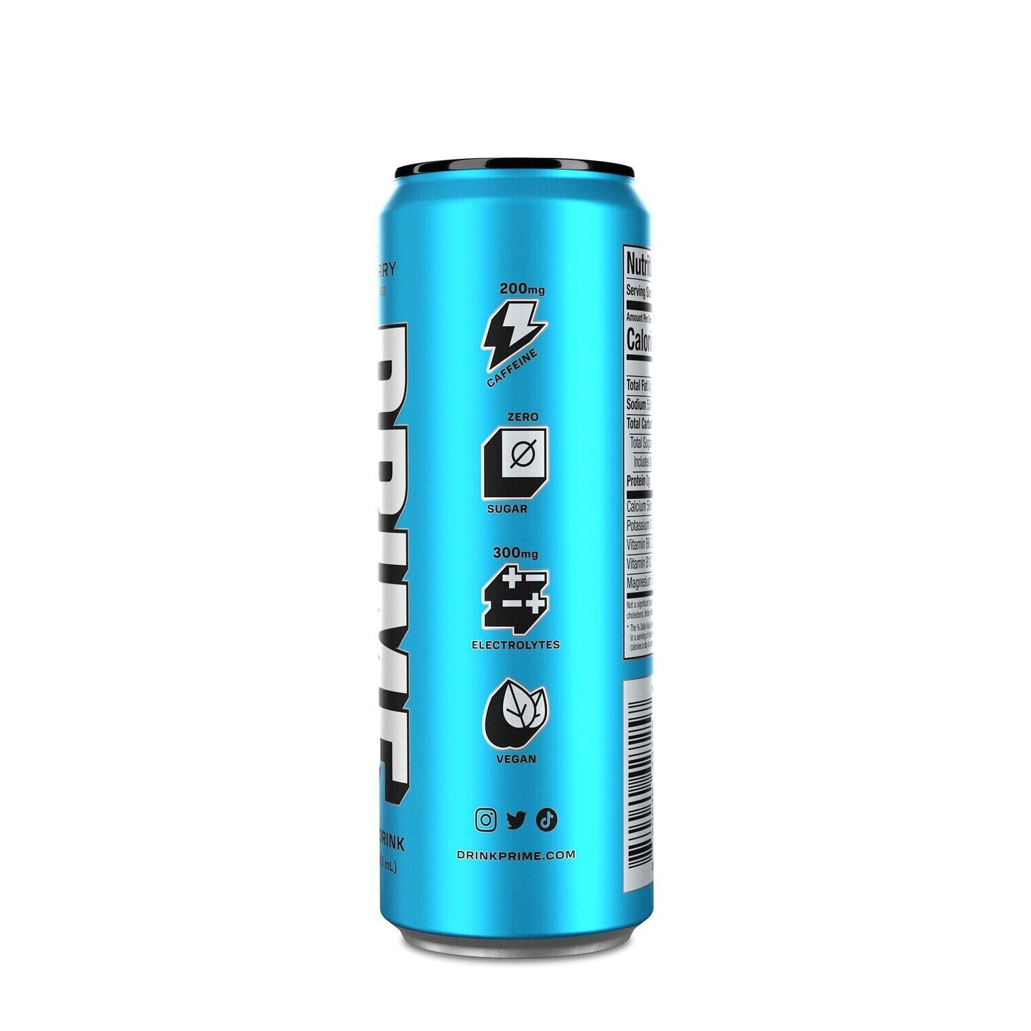 Prime Blue Raspberry Energy Drink Multipack, 12 x 330 ml - image 4