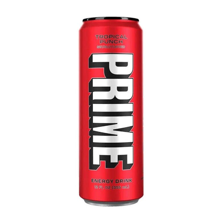 Prime Tropical Punch Energy Drink Multipack, 12 x 330 ml - image 3