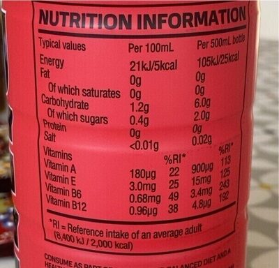 Prime Tropical Punch Hydration Drink Multipack, 12 x 500 ml - image 3