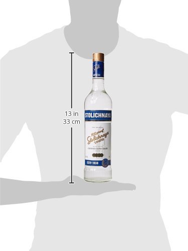 Stolichnaya 100 Proof Vodka, 70 cl - image 2