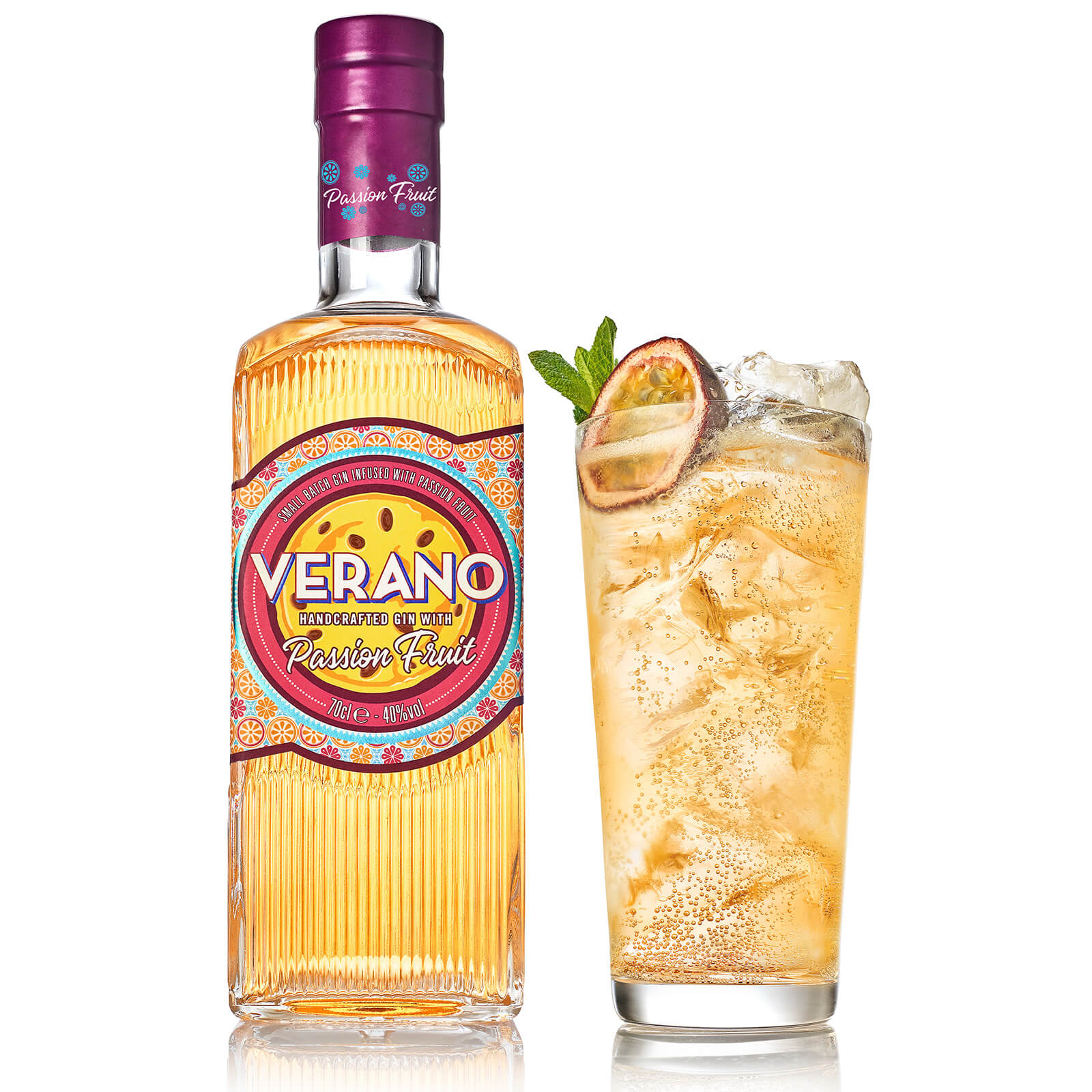 Verano Passion Fruit Gin, 70 cl - image 4