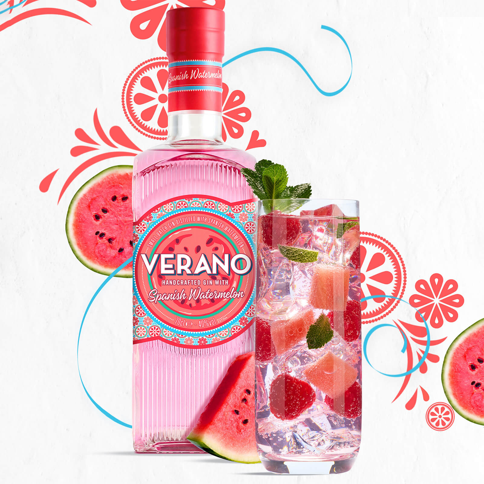 Verano Spanish Watermelon Gin, 70 cl - image 3