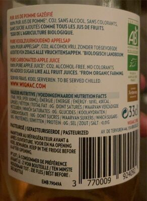 Wignac La Lady Non Alcoholic Cider, 330 ml - image 2