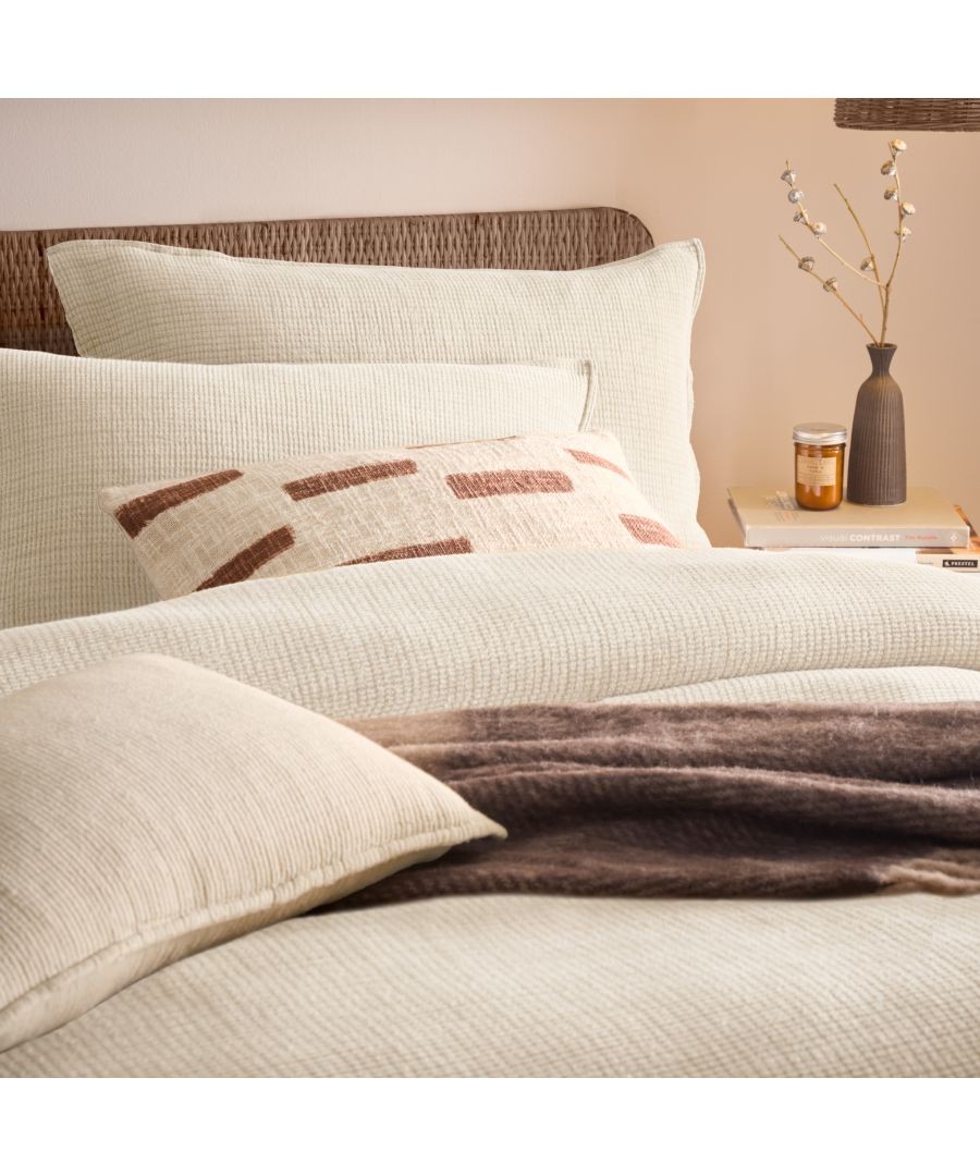 Yard Ribble King Size Natural Acid Washed Duvet Cover Set - image 2