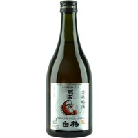Akashi-Tai Shiraume Umeshu 50cl bottle, dark glass with white label featuring red emblem and Japanese text.