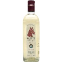 Arette Reposado Gold Tequila 70cl bottle with maroon cap and horse logo on cream label.