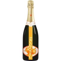 Chandon Garden Spritz Sparkling Wine 75cl bottle with gold foil neck, orange label, and citrus design.
