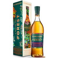 Glenmorangie A Tale Of The Forest Whisky 70cl, amber liquid in a bottle with floral label, matching decorative box.
