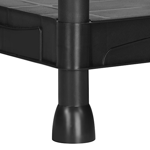 5 Tier Black Shelving Unit x2 - Vonhaus - image 2