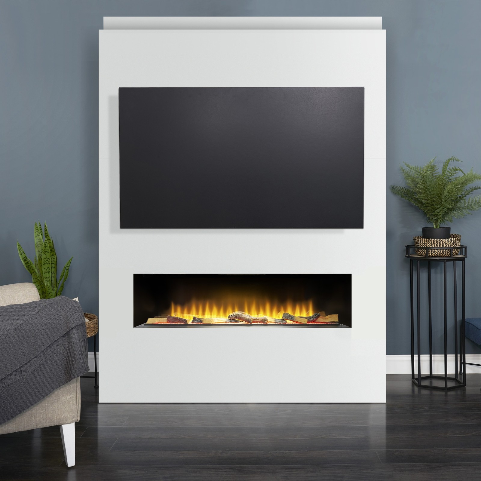 Adam Sahara Pre-Built Fully Inset Media Wall 1 - image 2
