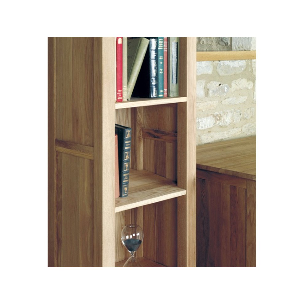 Baumhaus Mobel 5 Shelf Oak Narrow Bookcase - image 2
