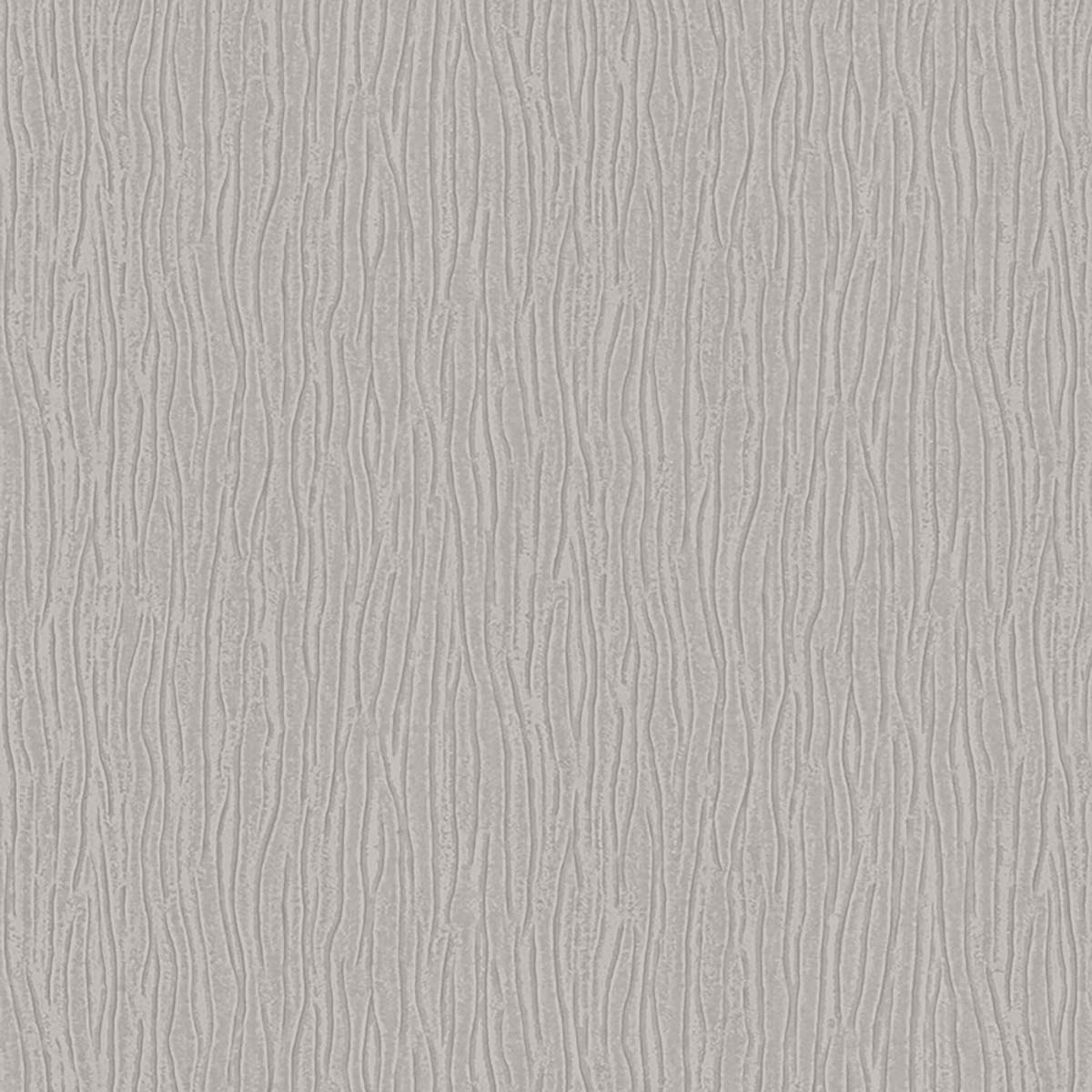 Textured wallpaper featuring a subtle wave pattern in a soft, light grey color, creating a sophisticated and modern look for interior spaces.