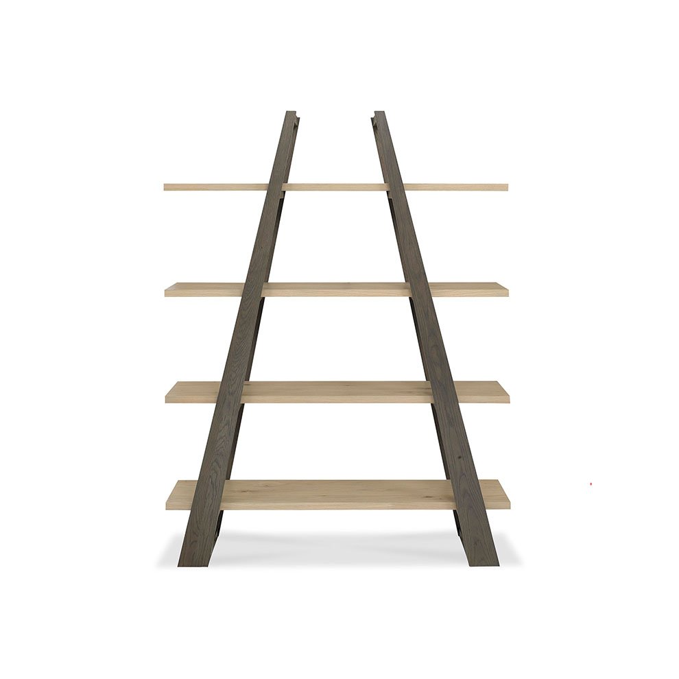 Bentley Designs Cadell Aged Oak 4 Shelf Open Display Unit - image 2