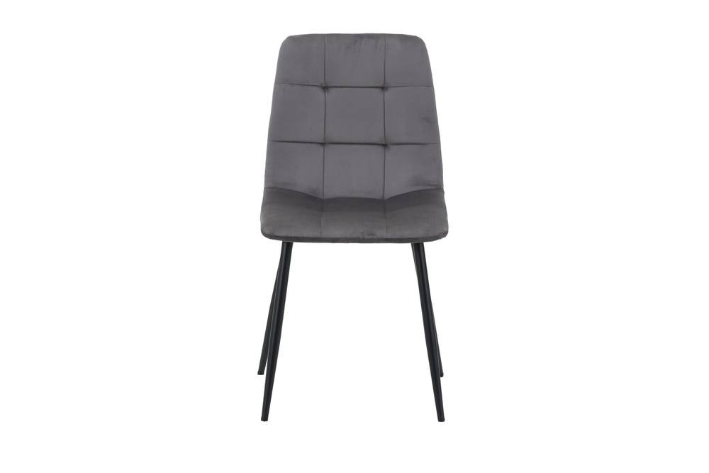 Birlea Axel 4 Seater Round Fluted Dining Set Black - image 3