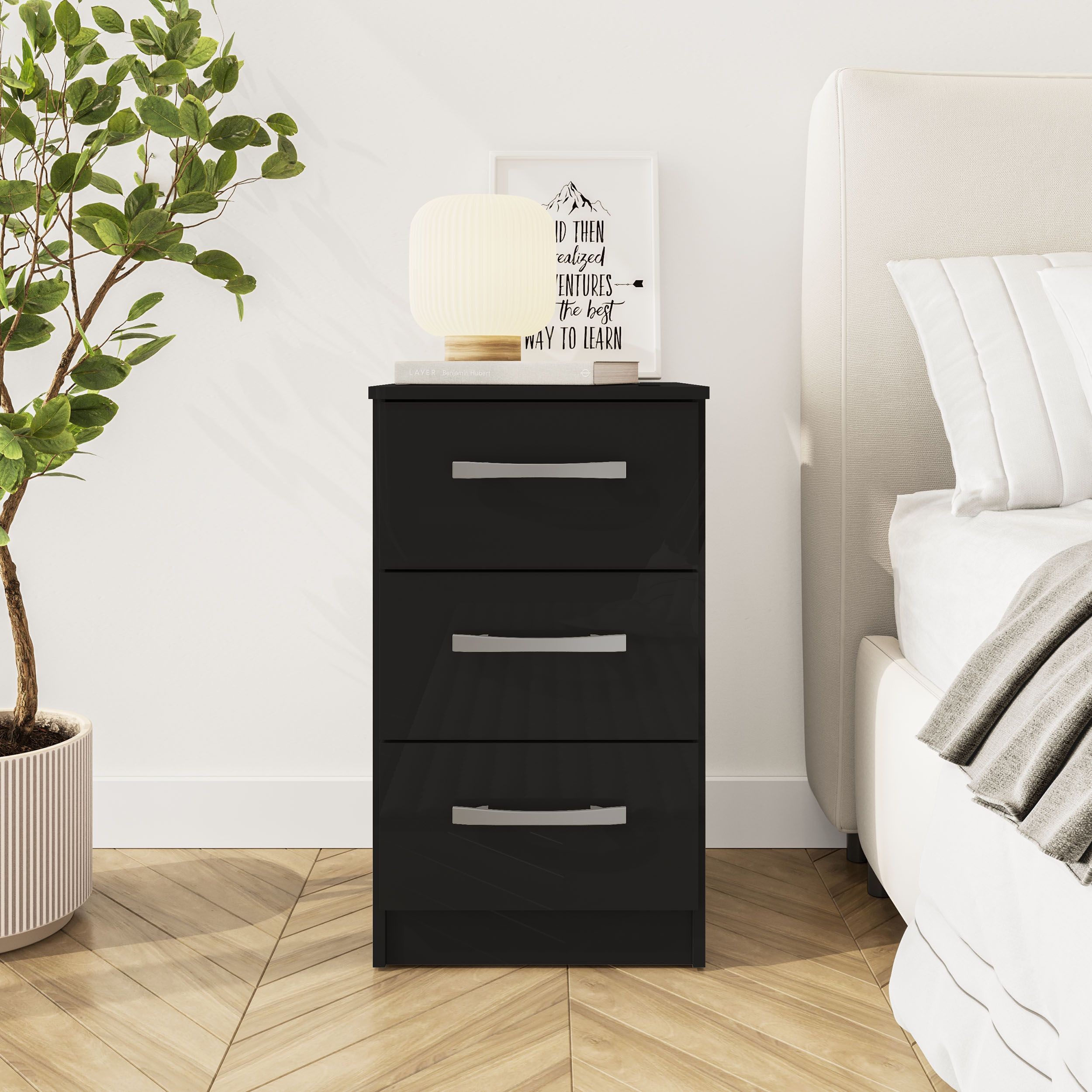 Birlea Houston Walnut Effect Bedroom Furniture Set - image 4