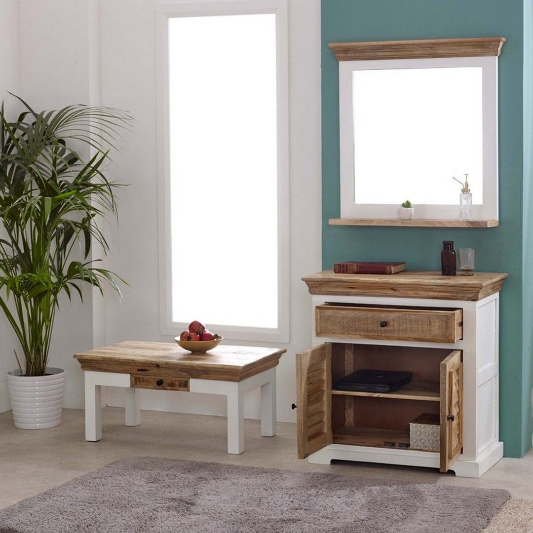 Brooklyn Alfie 2 Door Single Drawer Wood Sideboard - image 2