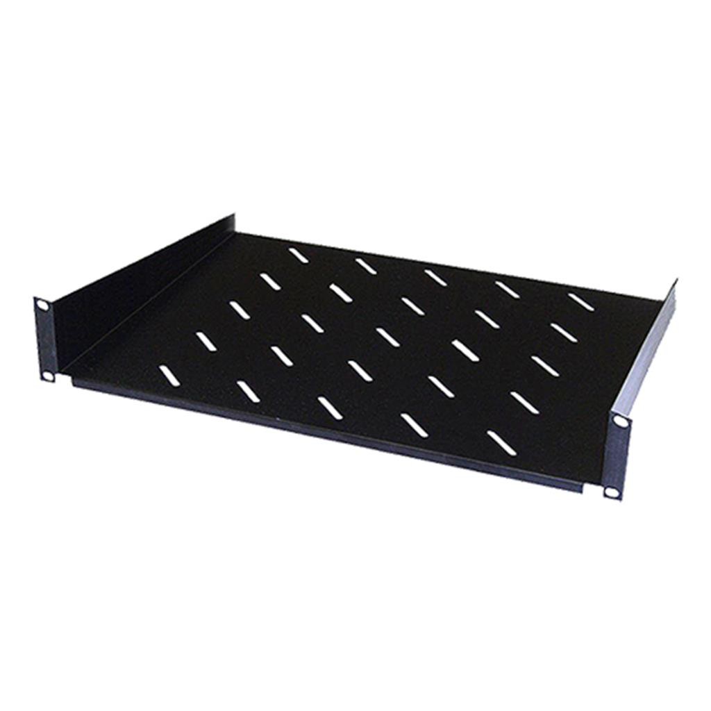 Cablenet 2u 350mm Cantilever Vented Shelf Black (600mm Cab) (20Kg) - image 2