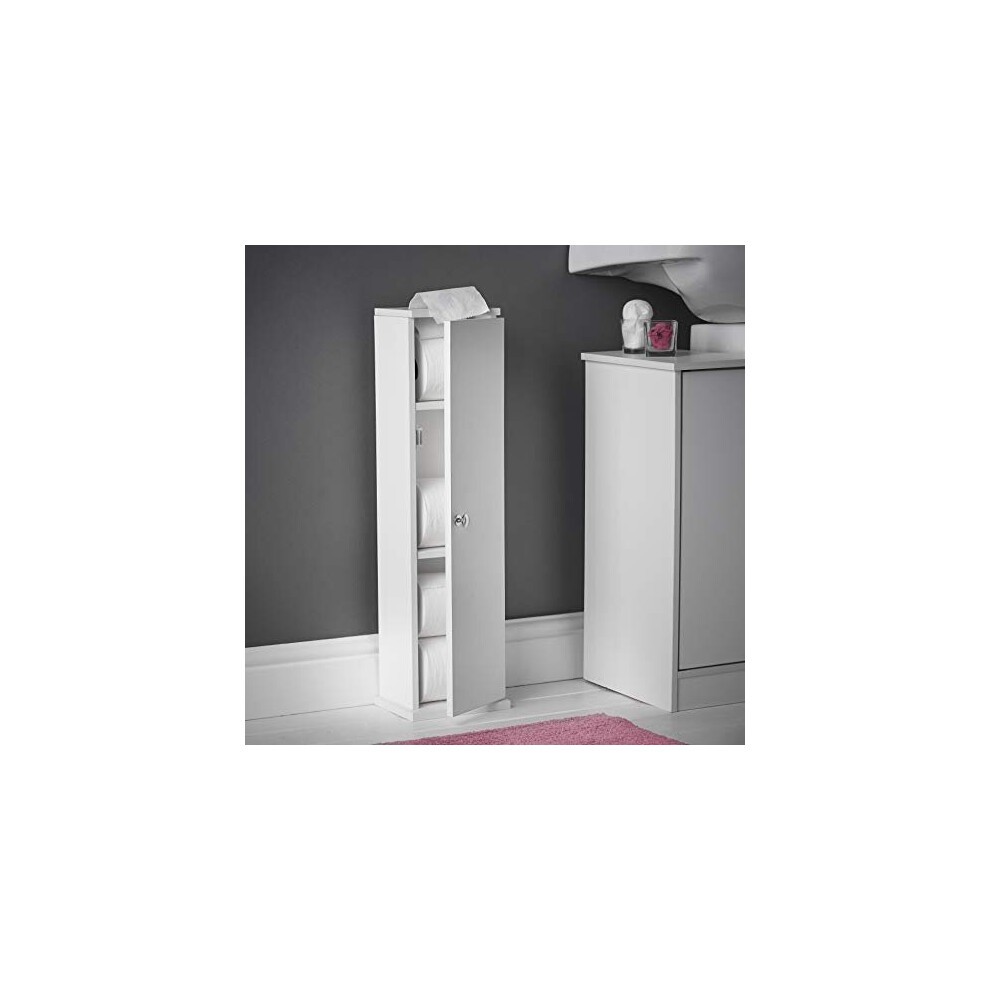 CARME Home Gatsby White 3 Piece Bathroom Furniture Set - image 3