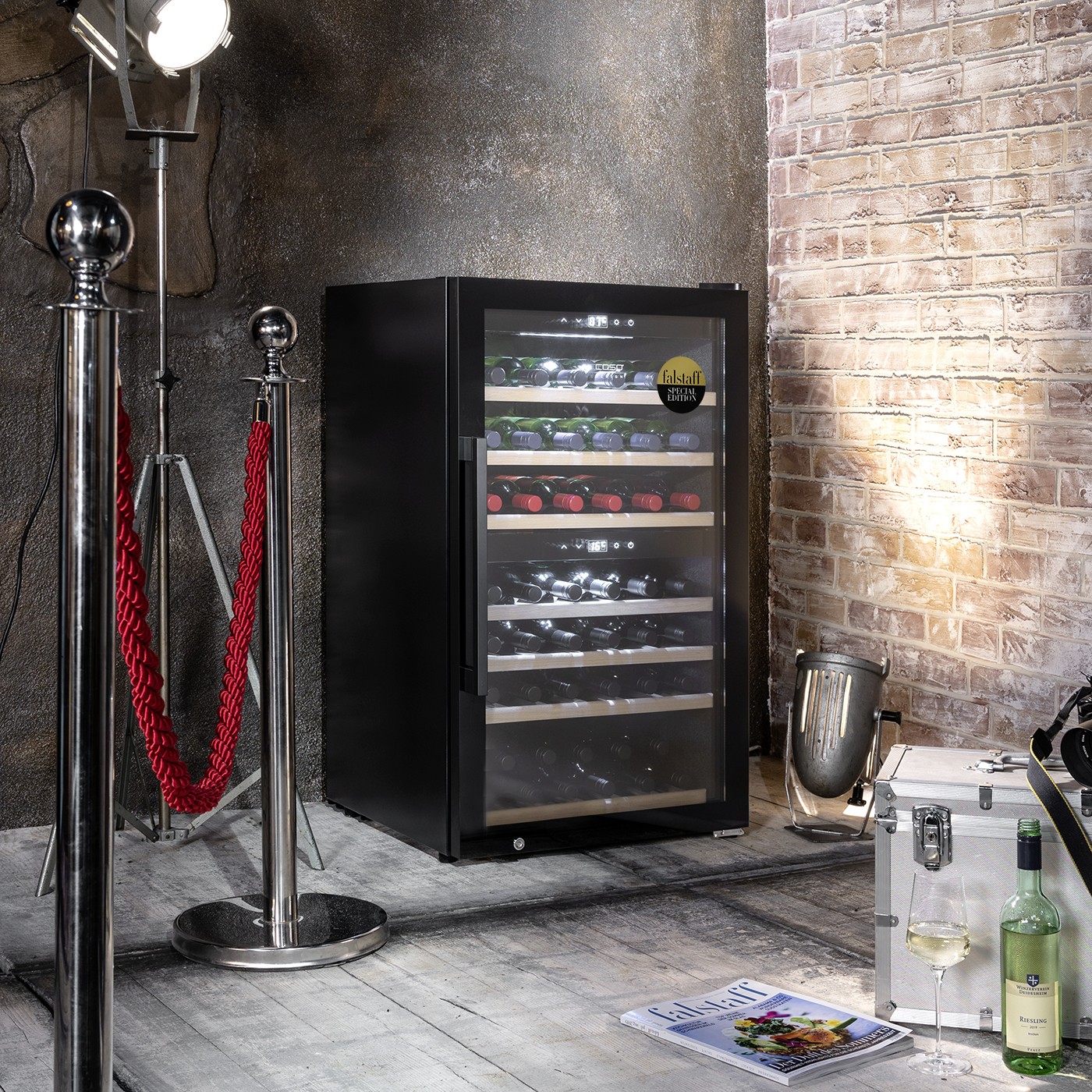 CASO Design WineExclusive Black 66 Bottle Smart Wine Cooler Fridge - image 4