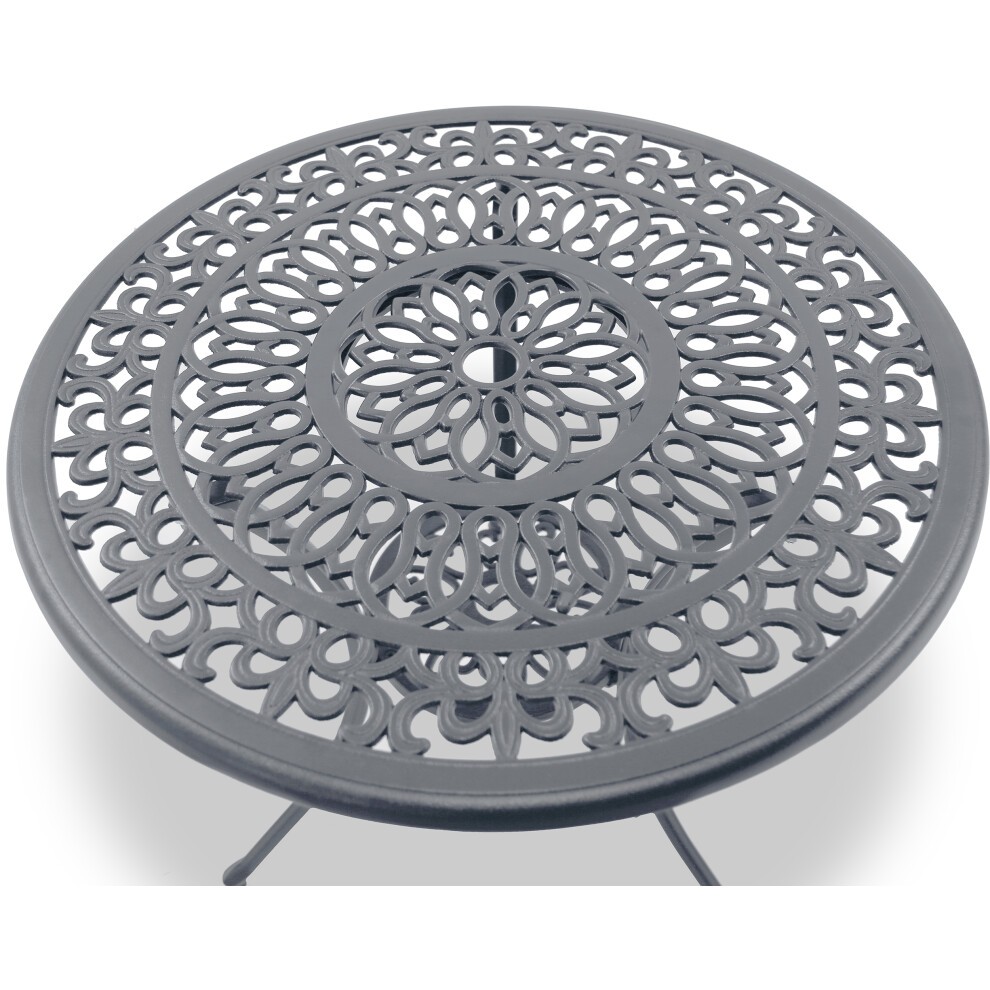Centurion Supports Positano 2 Seater Garden Bistro Set Grey - image 2