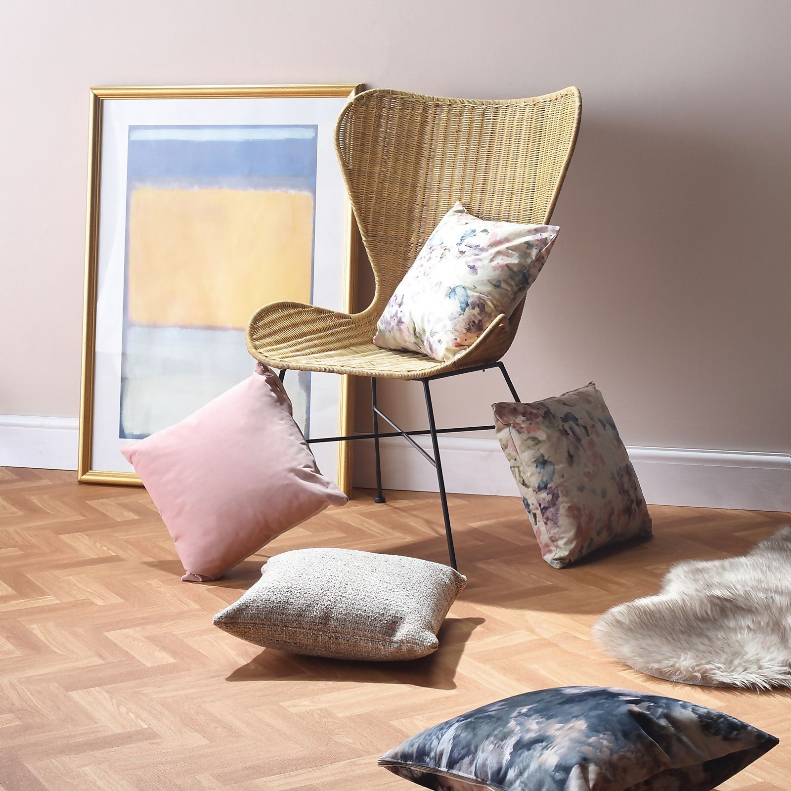 Desser Porto Natural Wing Wicker Dining Chair - image 3