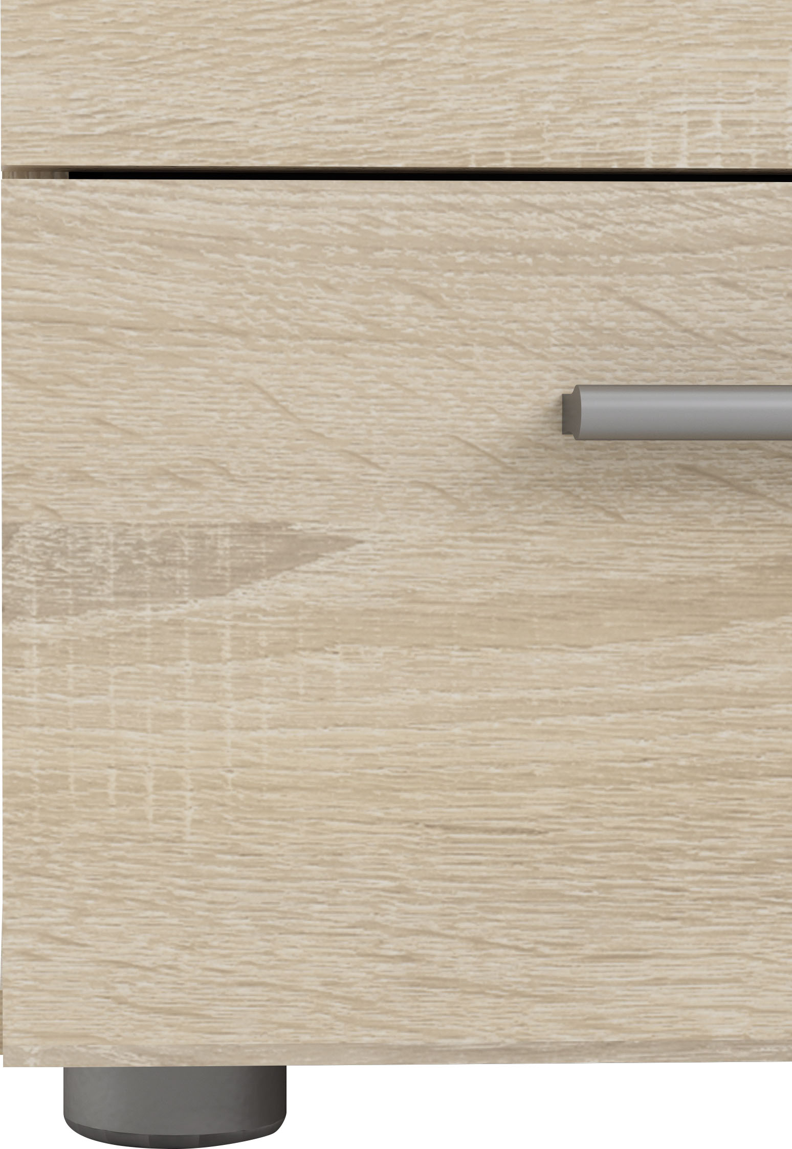 Florence 2 Drawer Oak Bedside Table - image 3