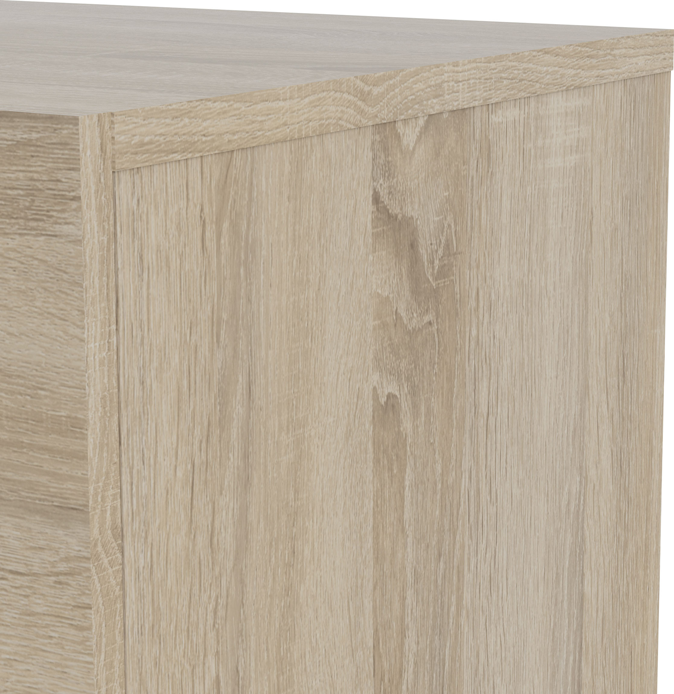 Florence 2 Drawer Oak Bedside Table - image 4