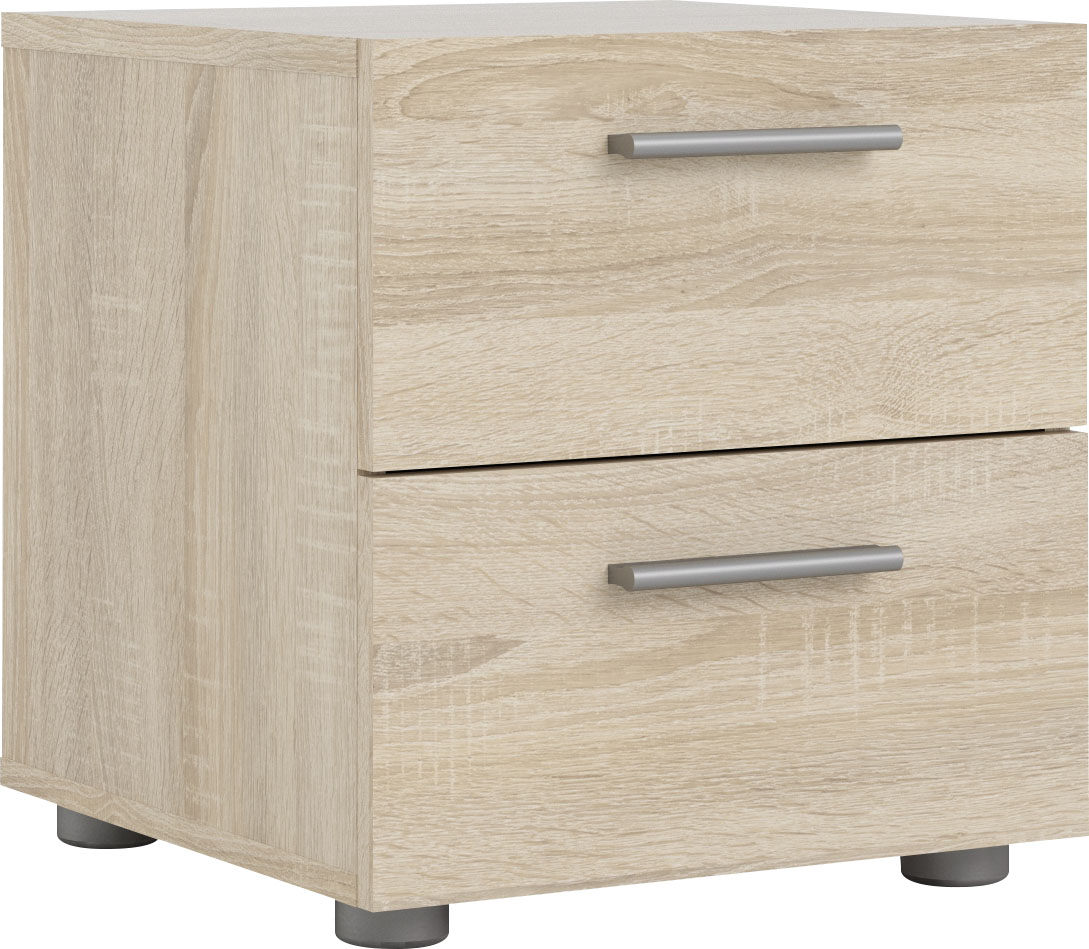 Florence 2 Drawer Oak Bedside Table - image 5