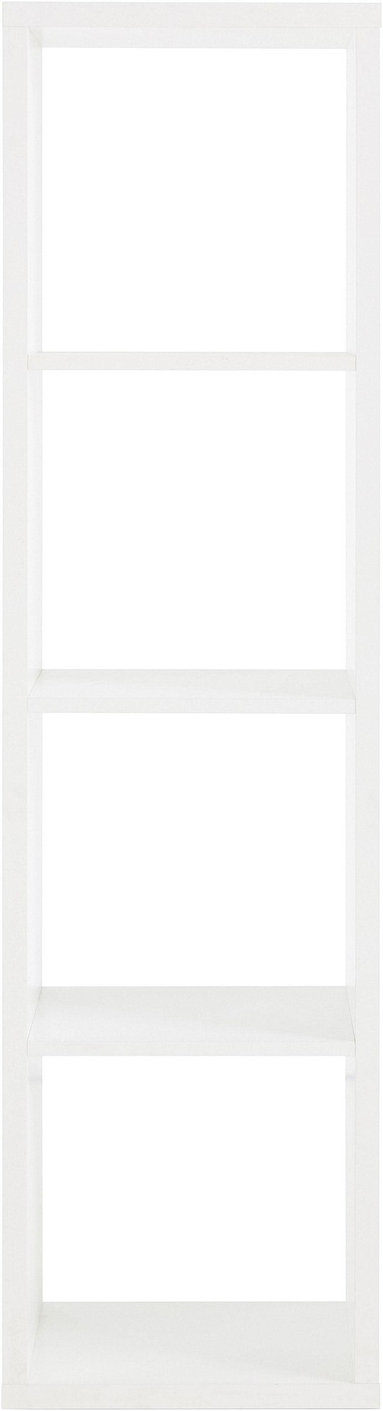 Florence Mauro 3 Shelf Matt White Bookshelf - image 4