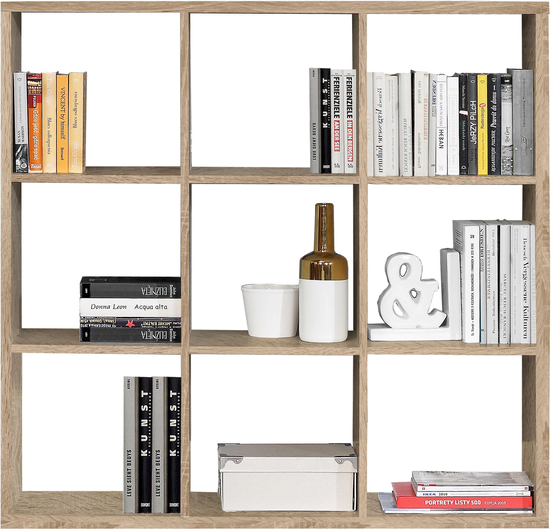 Florence Mauro 9 Cube Sonoma Oak Bookshelf - image 2