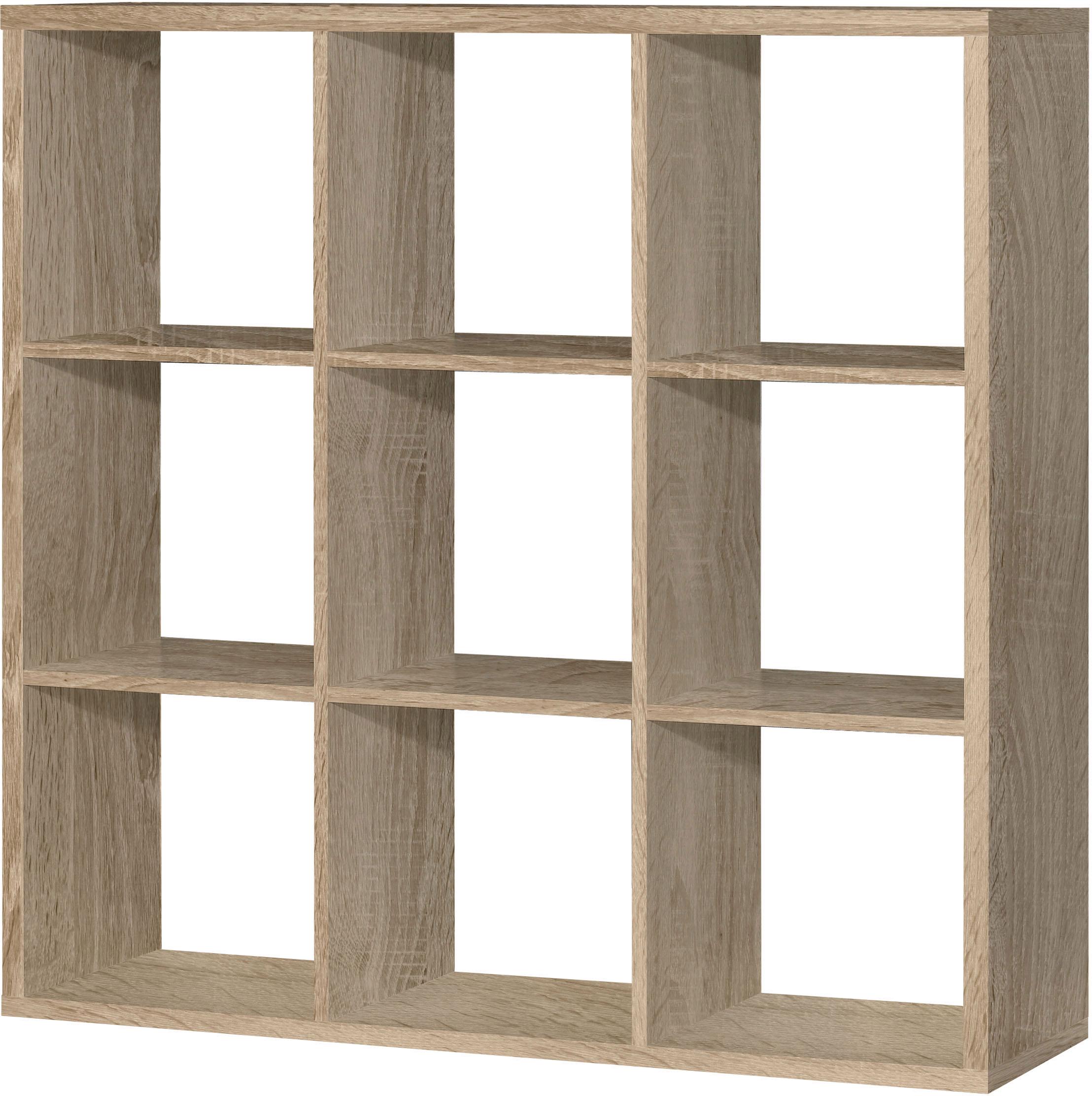 Florence Mauro 9 Cube Sonoma Oak Bookshelf - image 4