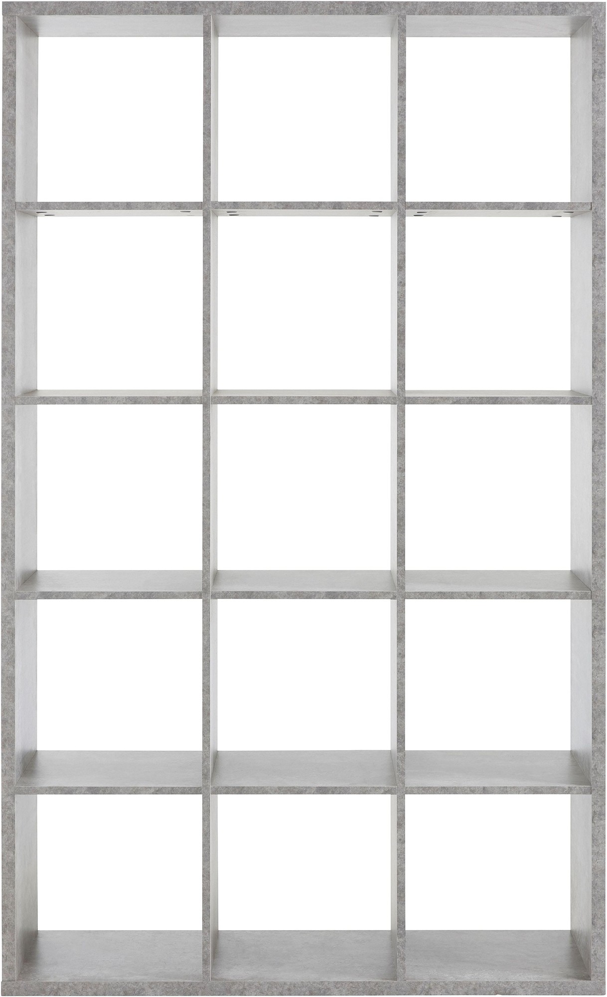 Florence Mauro Multi Shelf Concrete Grey Bookshelf - image 4
