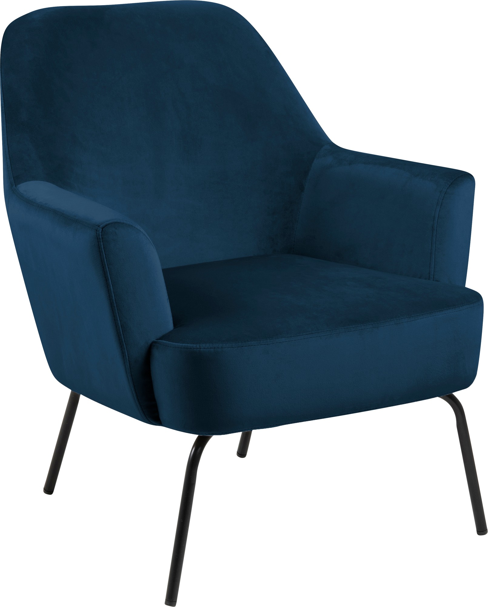 Florence Melissa Navy Blue Lounge Chair - image 2