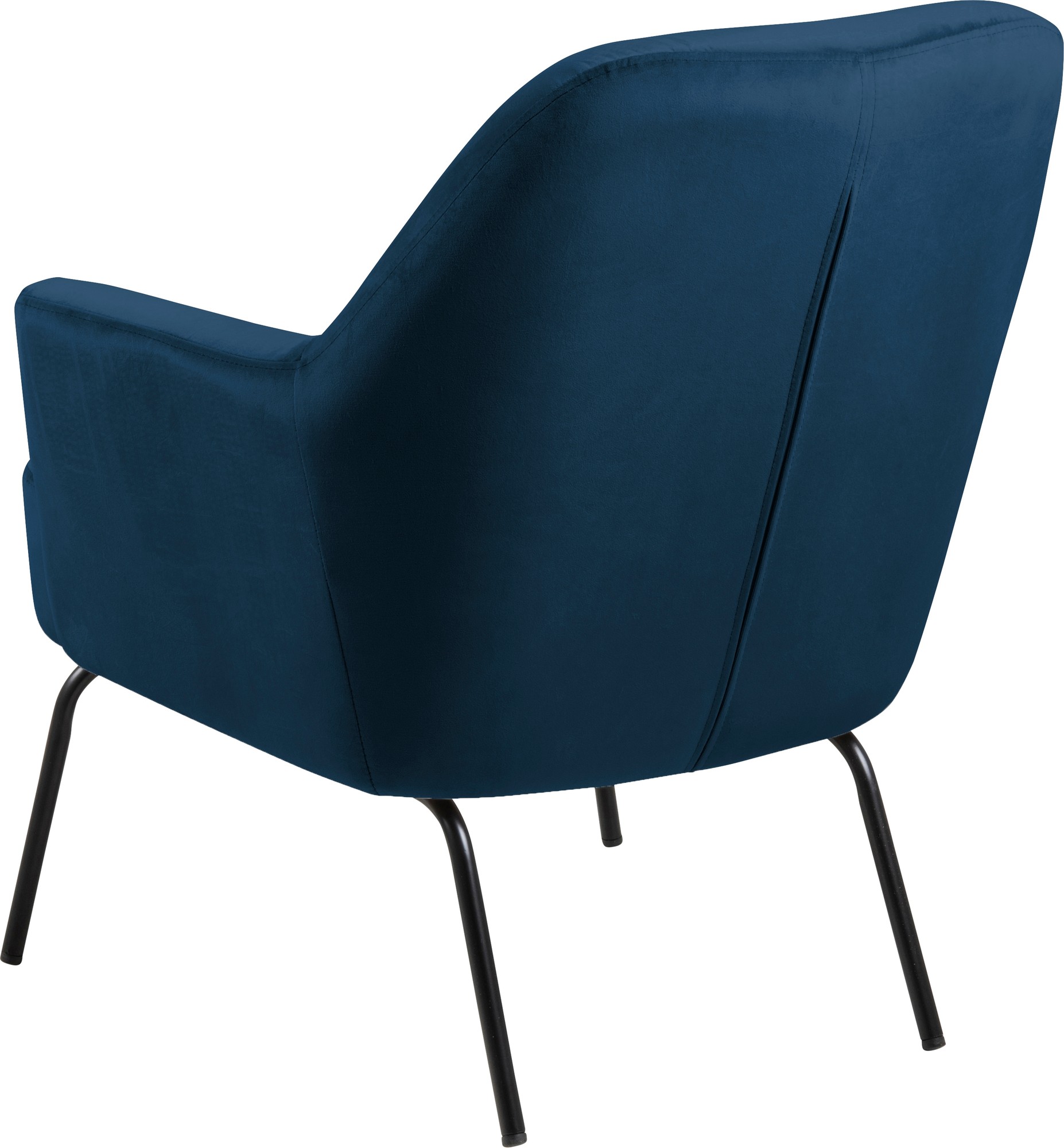 Florence Melissa Navy Blue Lounge Chair - image 3