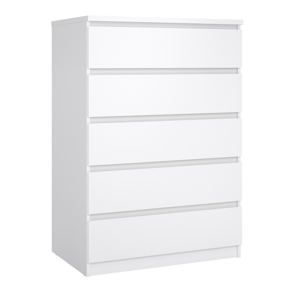 Florence Naia White High Gloss 3 Piece Bedroom Furniture Set - image 4