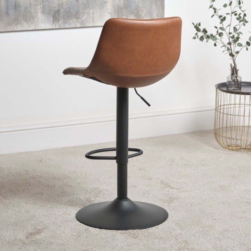 Florence Oregon Brown Bar Stool - image 4