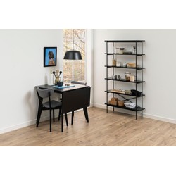 Florence Roxby 80 to 120cm Extending Dining Table Black - image 3