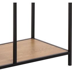 Florence Seaford Wild Oak 2 Drawer 4 Tier Tall Bookcase - image 2