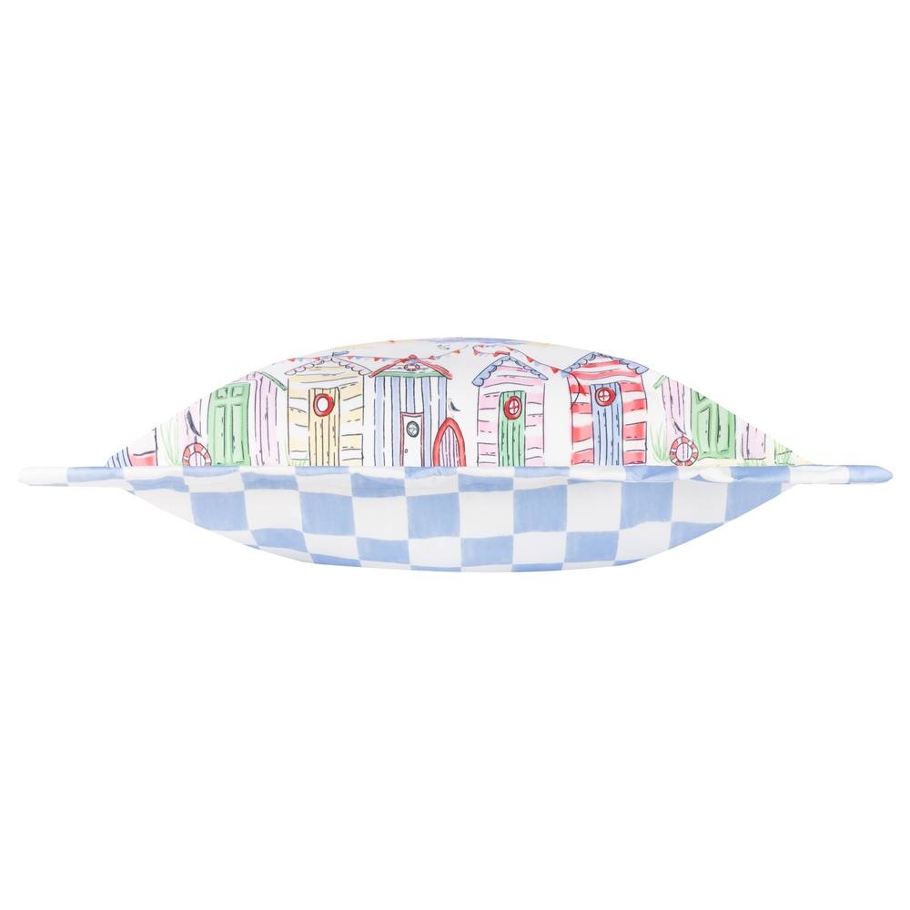 Furn Beach Huts Multicolour Square Reversible Cushion 45 x 45cm - image 4